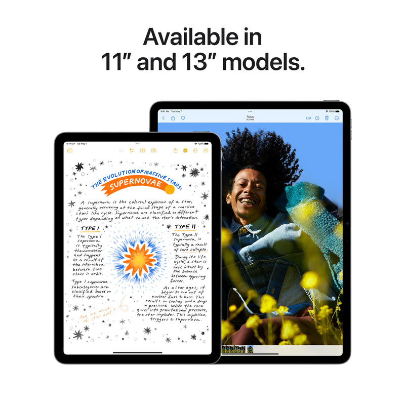 iPad Air de 13 polegadas Wi-Fi 128 GB - Roxo (M2)