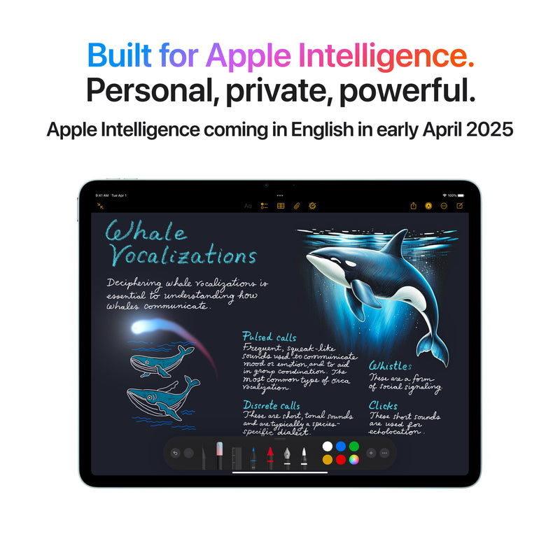 iPad Air de 11 polegadas Wi-Fi 128 GB - Azul (M3)